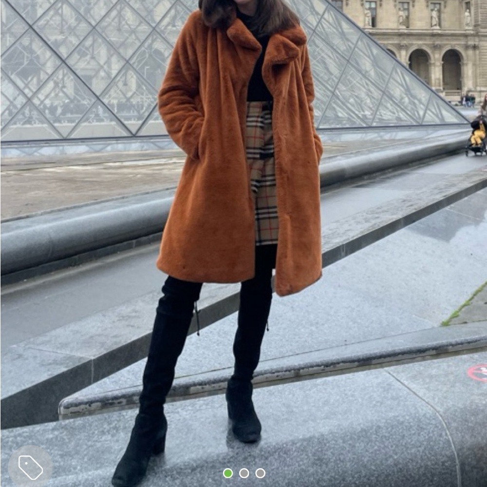 Women's Burnt Orange Coat